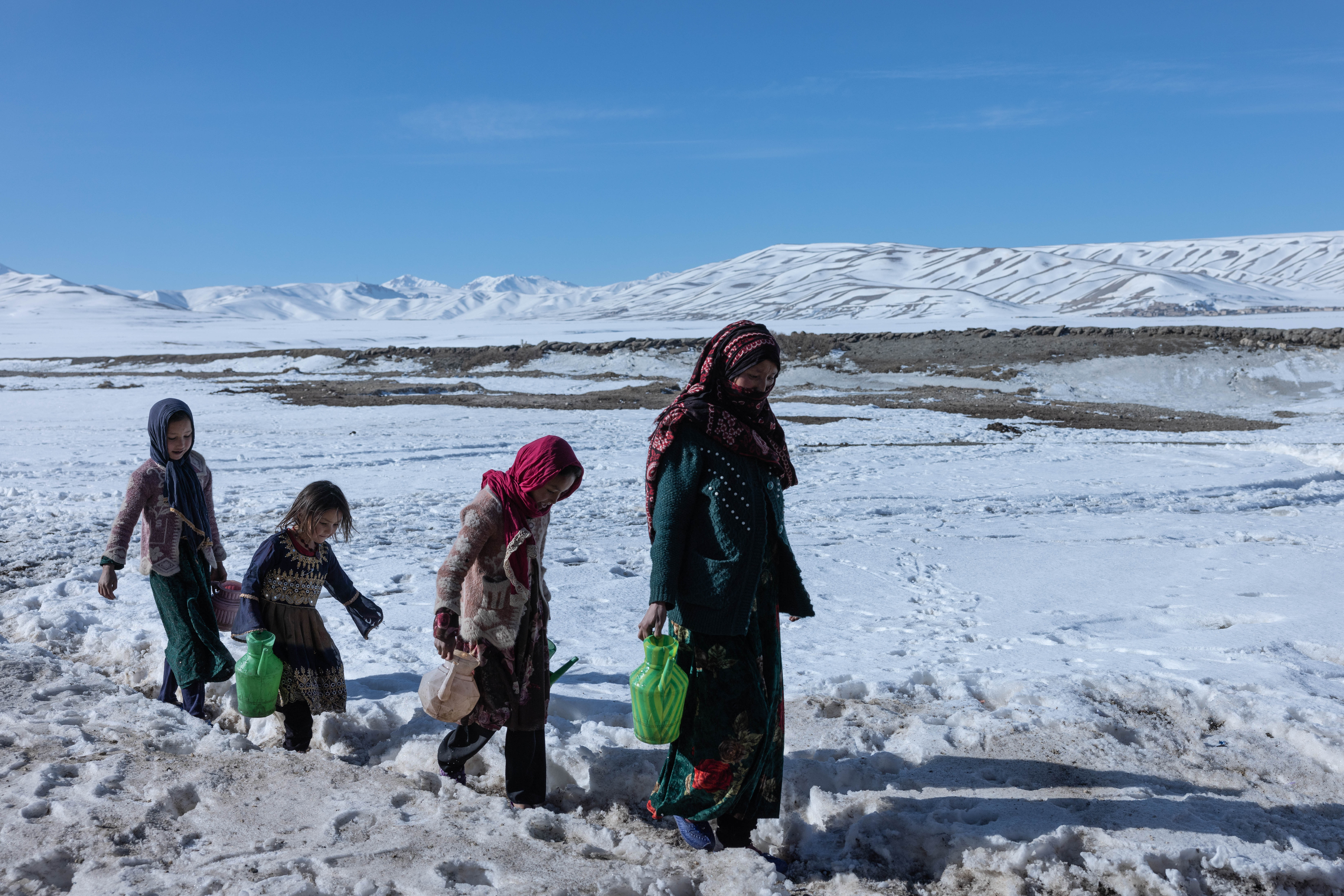 Afghanistan. Winterization In Bamyan Province