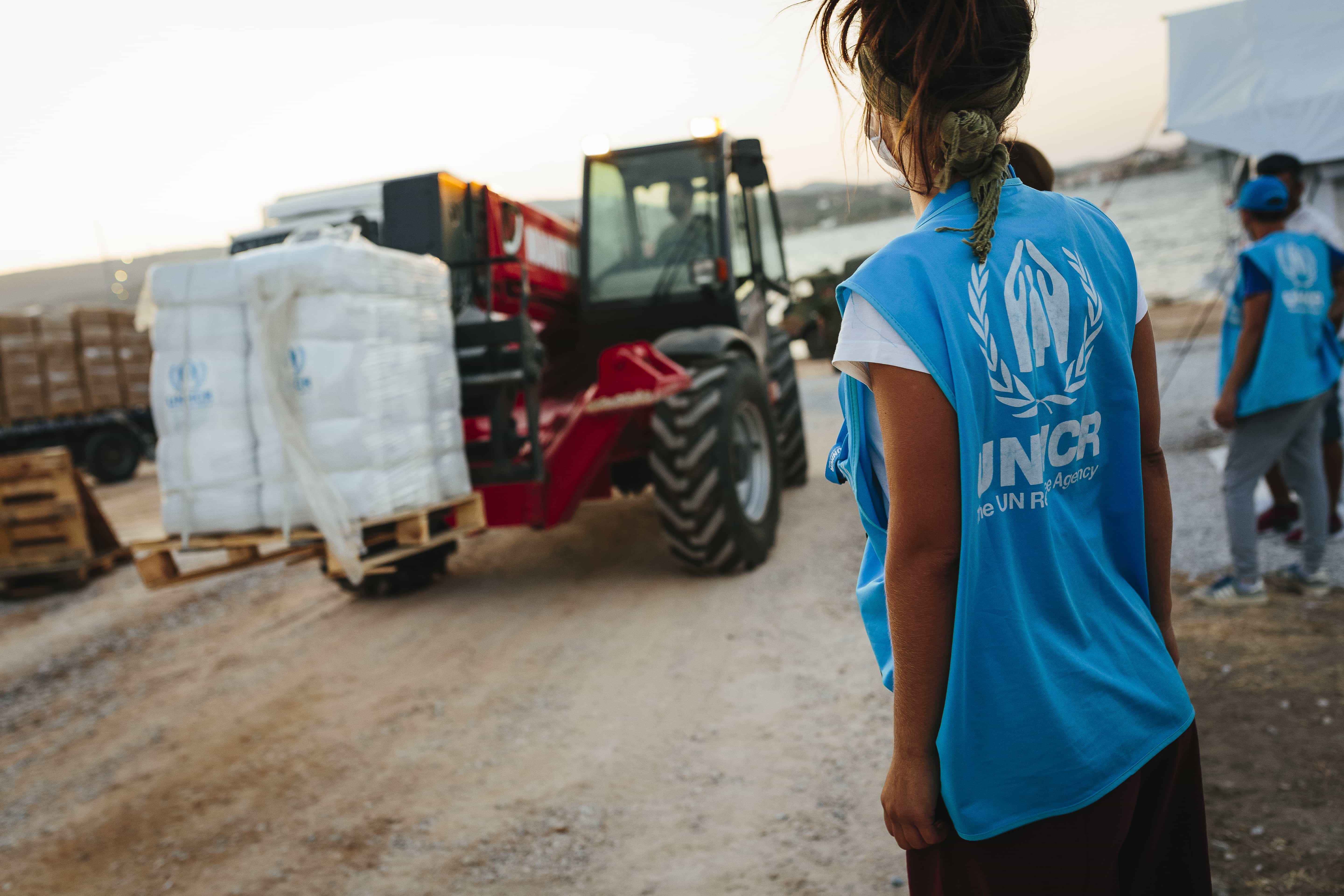 Greece. UNHCR Ramps Up Support After Fire Destroys Moria Reception Centre